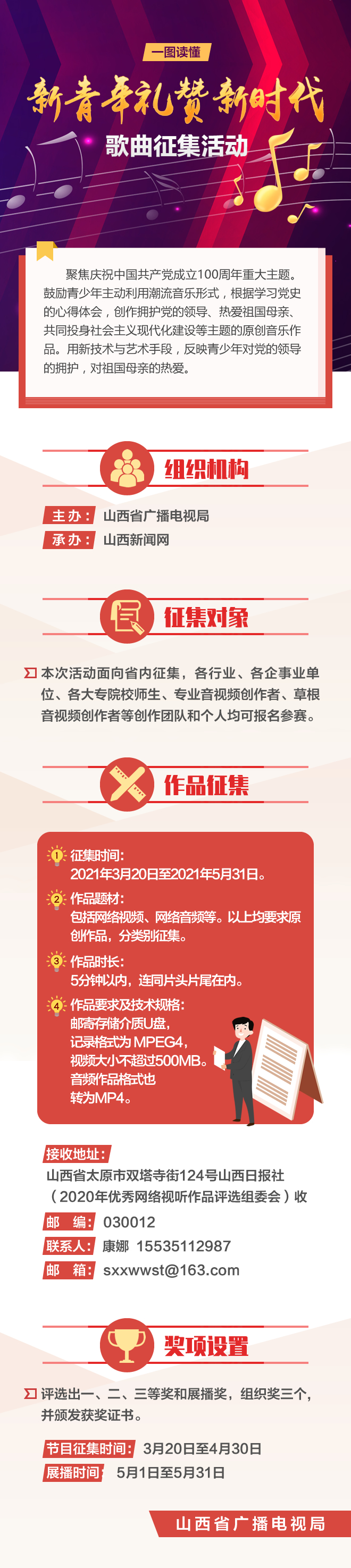山西省广播电视局关于开展“新青年礼赞新时代(图1)